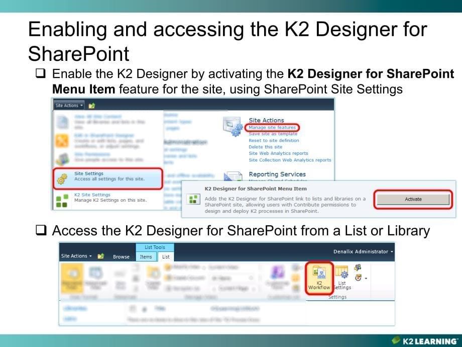 LAX - K2 Designer for SharePoint - Fundamentals_第5页