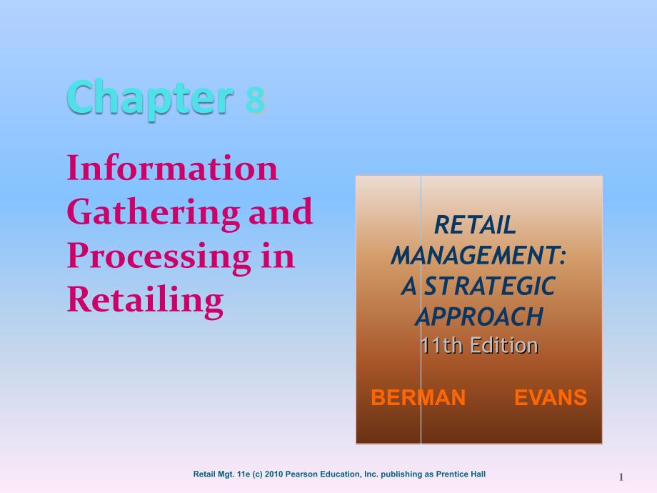 Information Gathering and Processing in Retailing_第1页