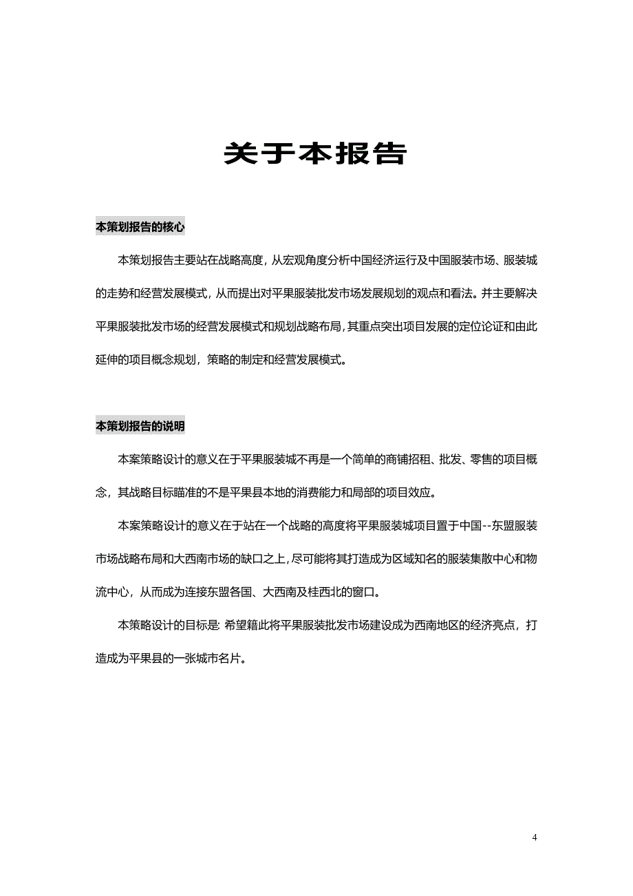 20120418平果县服装批发市场发展战略策划构想_第4页