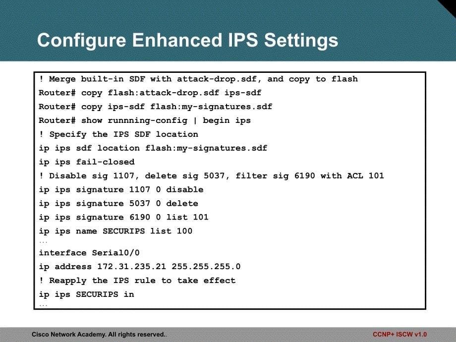 Configuring Cisco IOS IPS_第5页