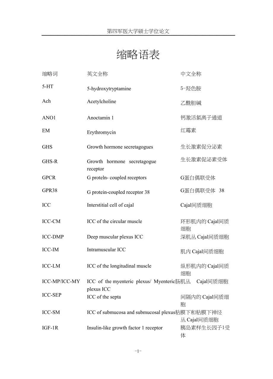 Cajal 间质细胞培养、传代及胃动素受体的表达（毕业设计-儿科学专业）_第5页