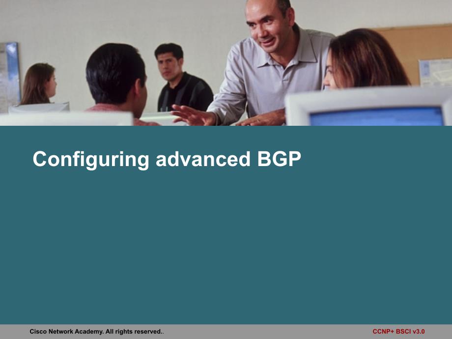 Configuring advanced BGP_第1页