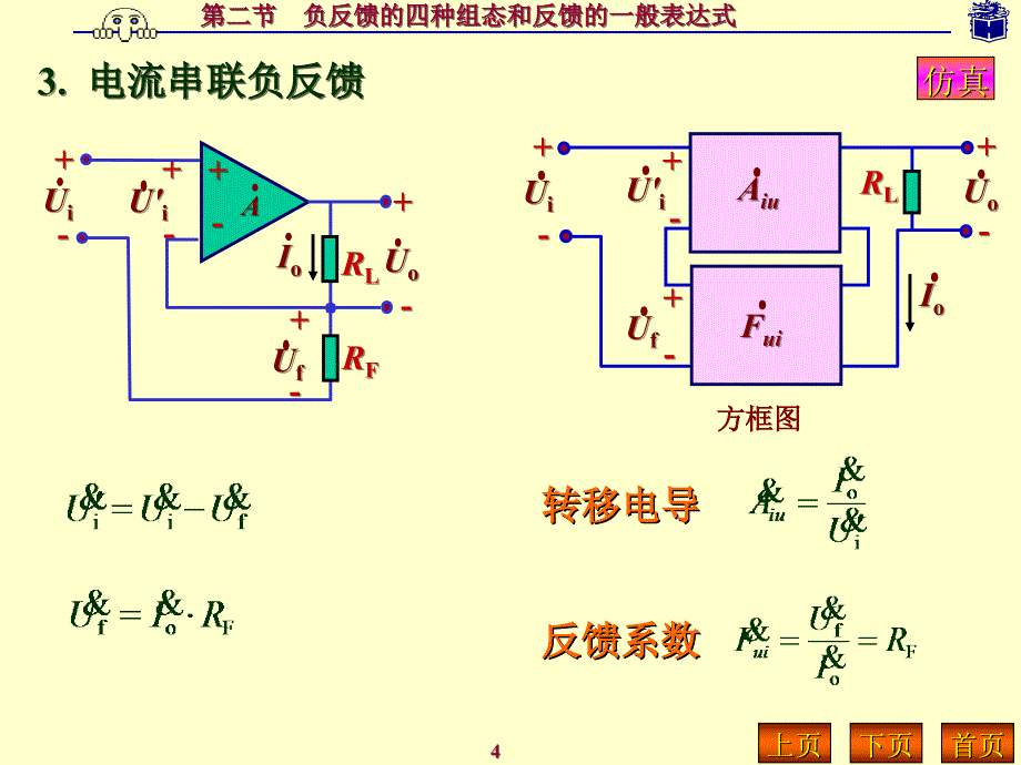 6第二节负反馈的四种组态和反馈的一般表达式_第4页