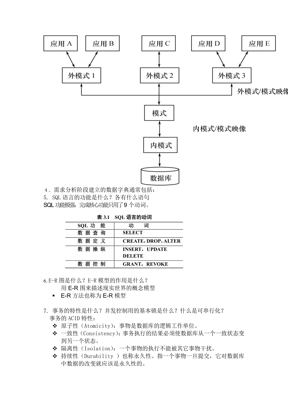 09级数据库概论复习课讲稿_第2页