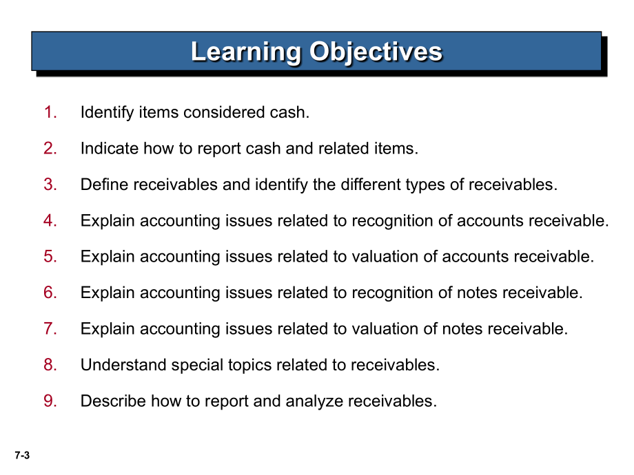 CASH AND RECEIVABLES_第3页