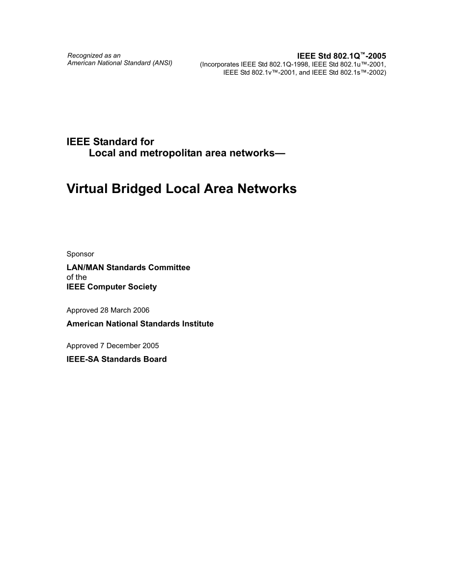 虚拟局域网 VLAN RFC标准文档 802.1Q-2005_第3页