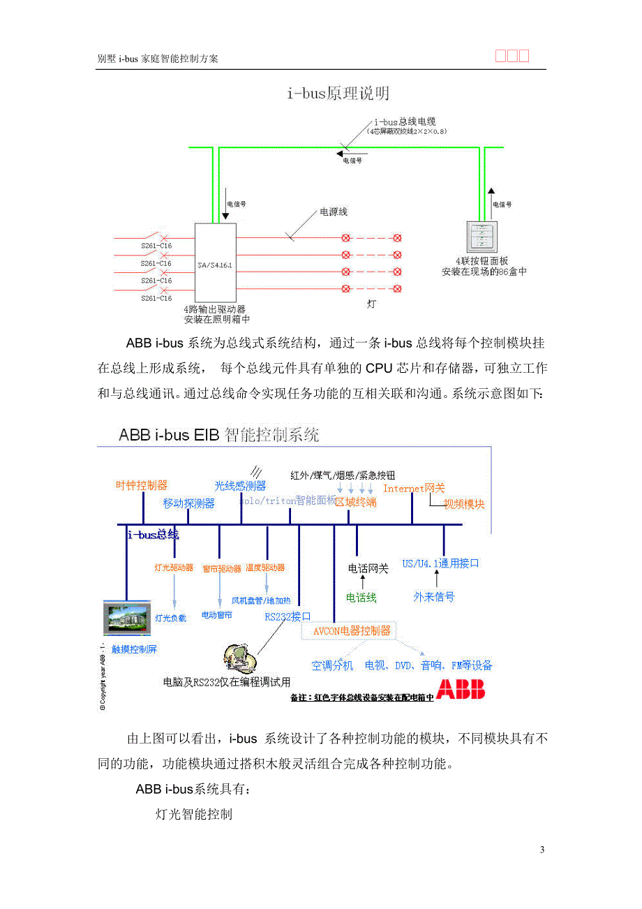 家庭智能控制系统方案_第4页