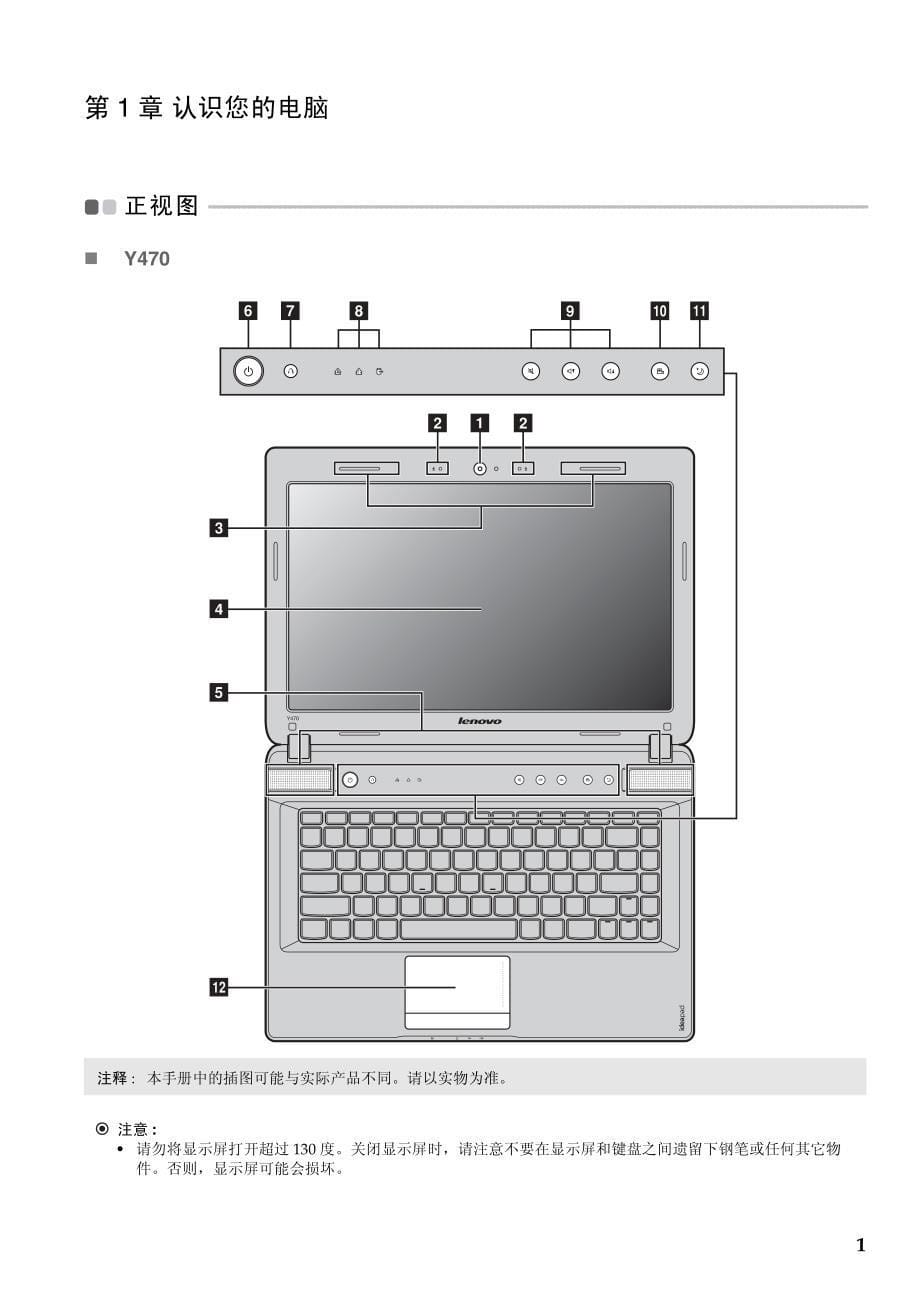 联想笔记本使用说明书_第5页