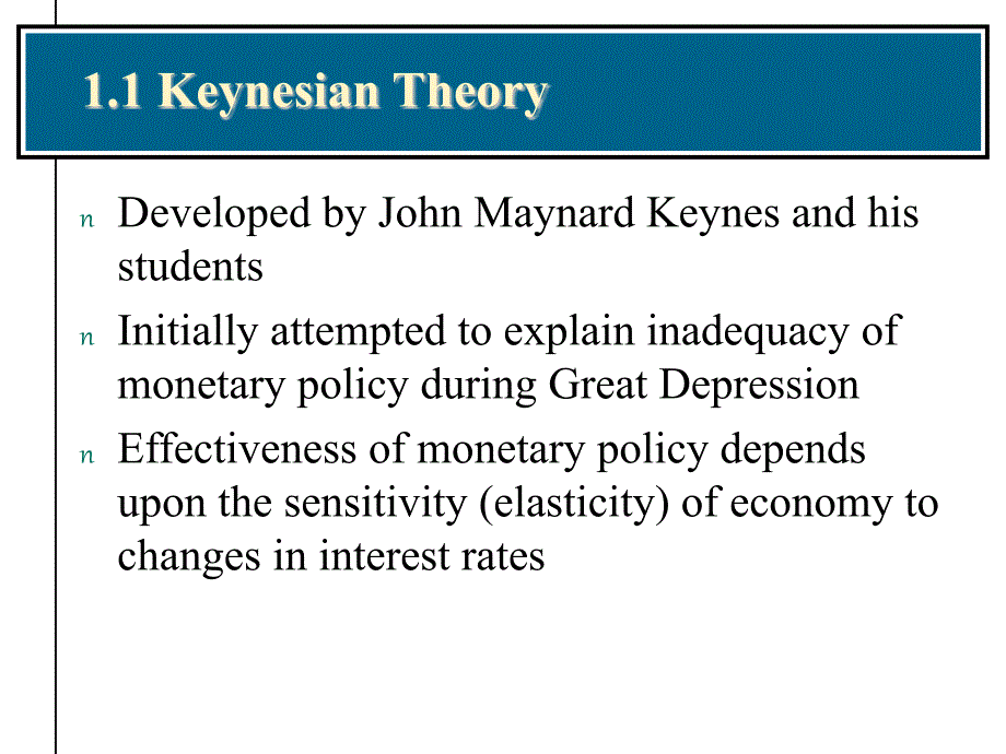 Monetary Theory and Policy_第4页