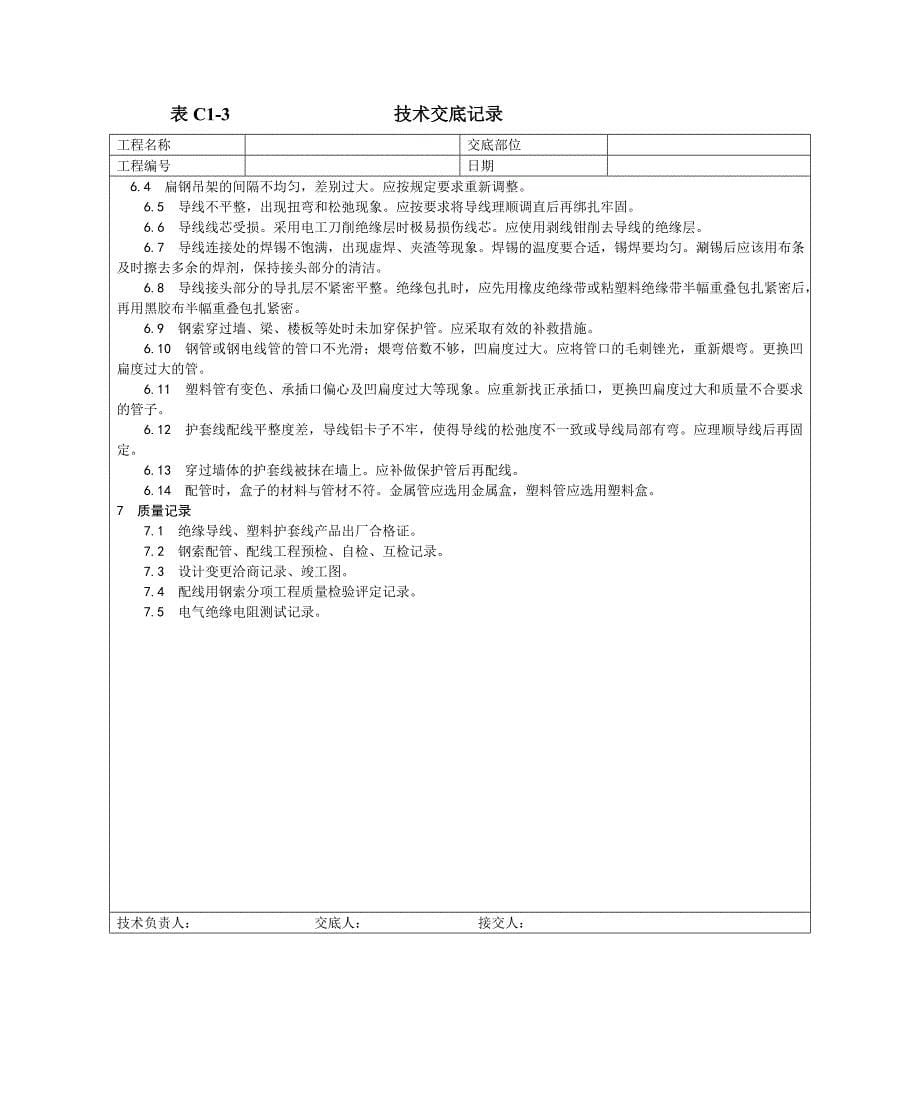 【2017年整理】012钢索配管、配线工艺_第5页