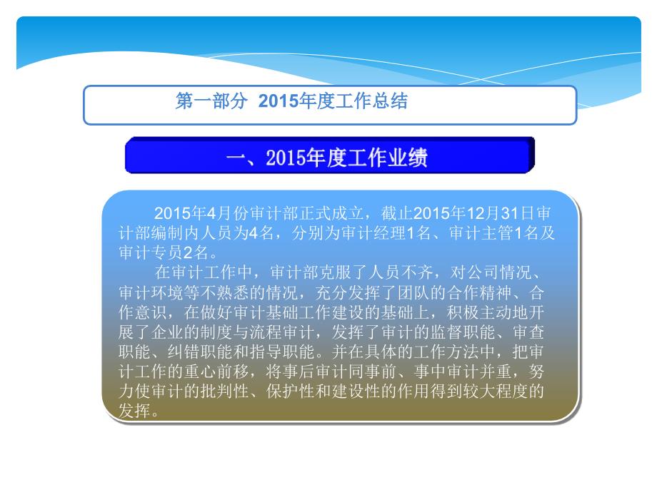 审计部2015年度工作总结暨2016年度工作计划_第3页