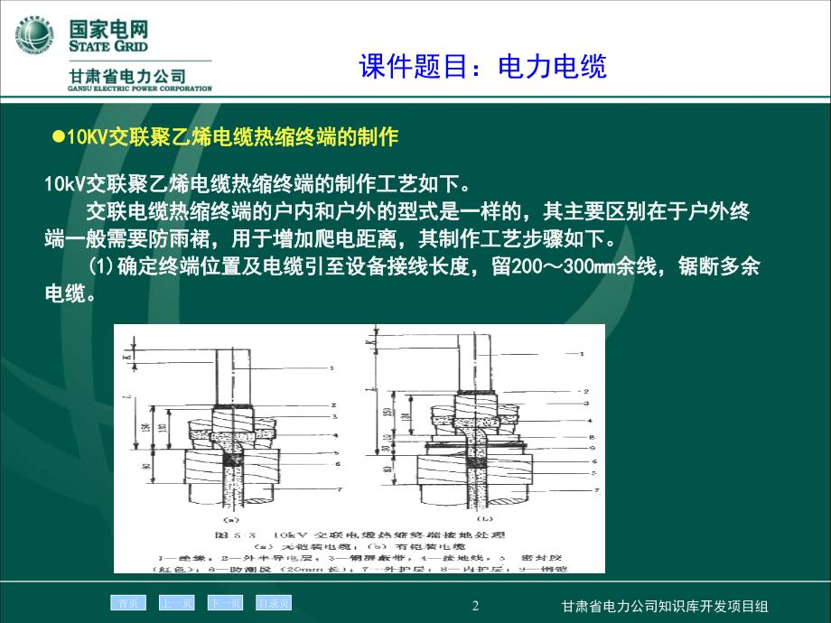 【2017年整理】10KV交联聚乙烯电缆热缩终端的制作_第2页