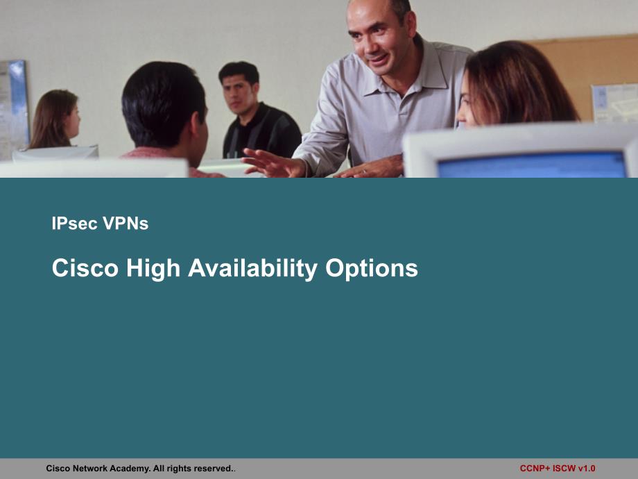 Cisco High Availability Options_第1页