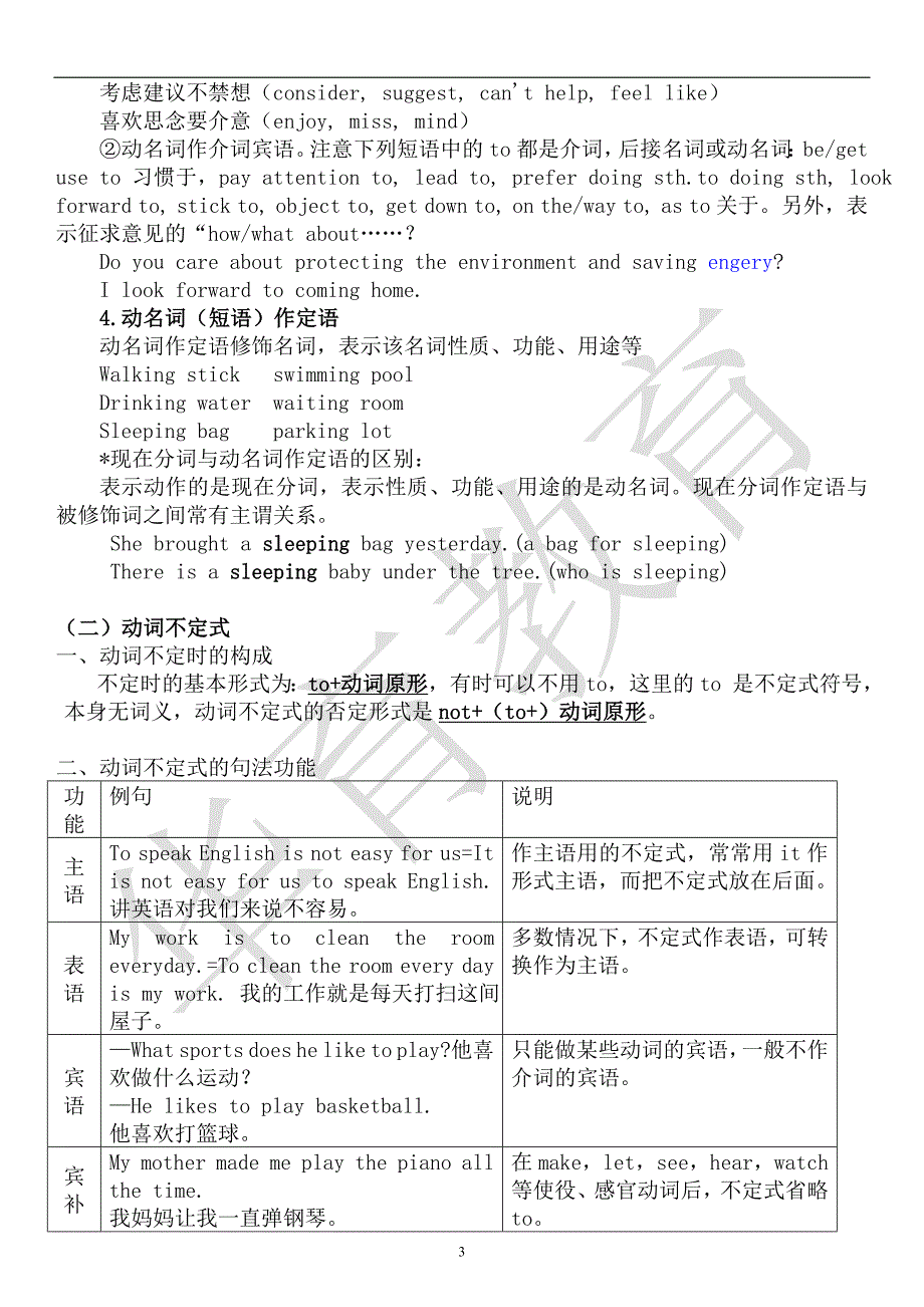 1非谓语动词不定式动名词讲解_第3页