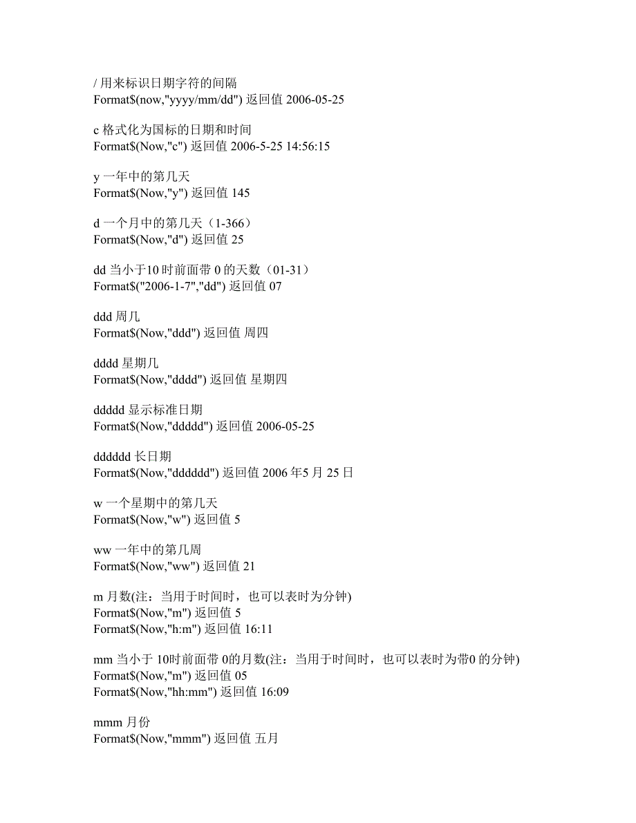 vb中format函数定义与用法_第4页