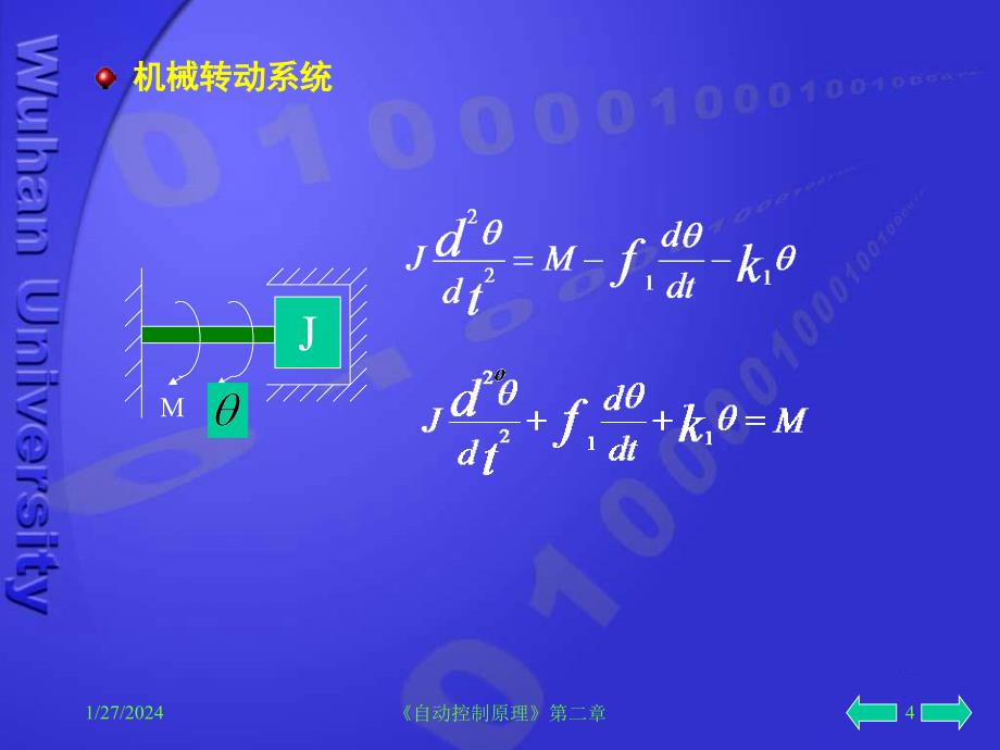 [第2讲]自动控制系统的数学模型 _第4页