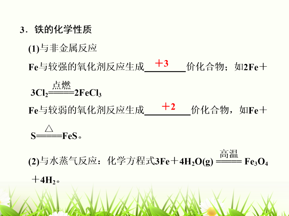 2014届高三化学一轮复习课件铁及其化合物_第4页