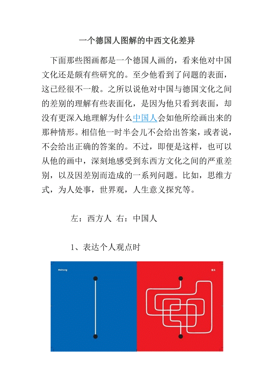 一个德国人图解的中西文化差异_第1页