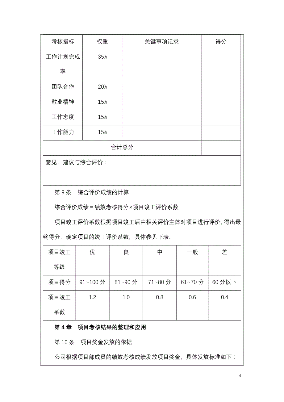 万科绩效考核体系160257209_第4页