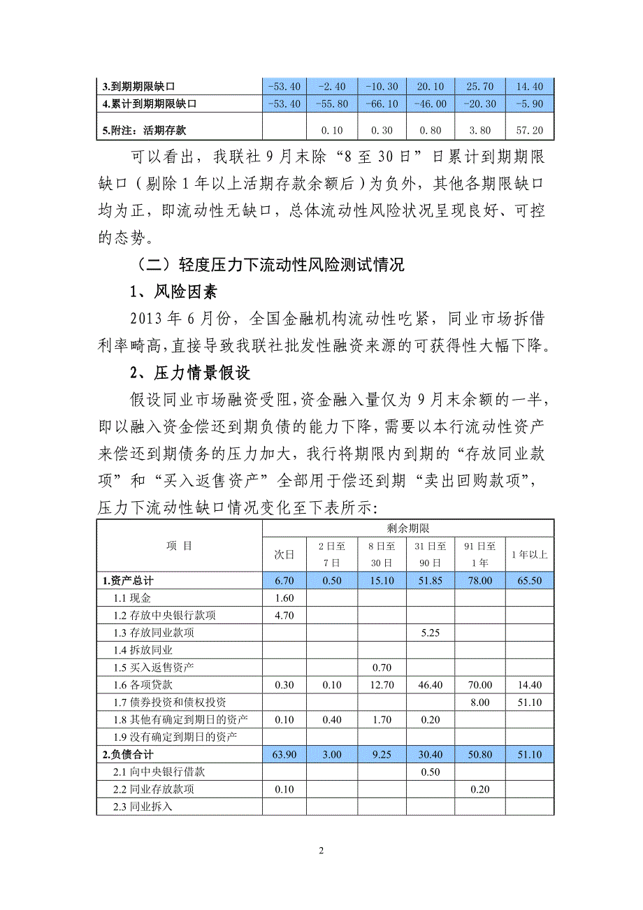 流动性压力测试报告_第2页