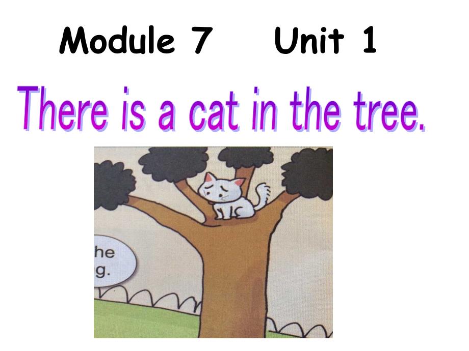 一年级下册Module7_第1页