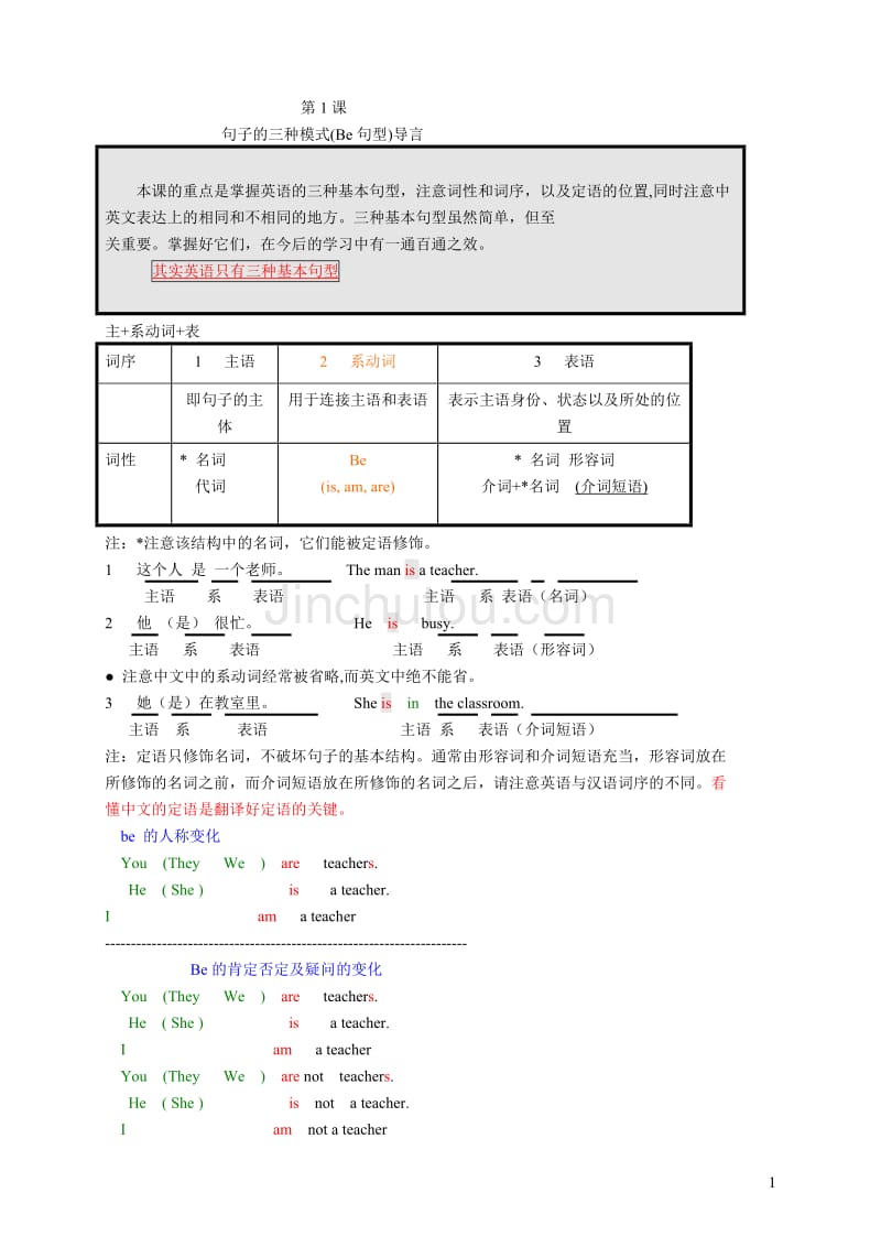 五星-基础英语语法_第1页