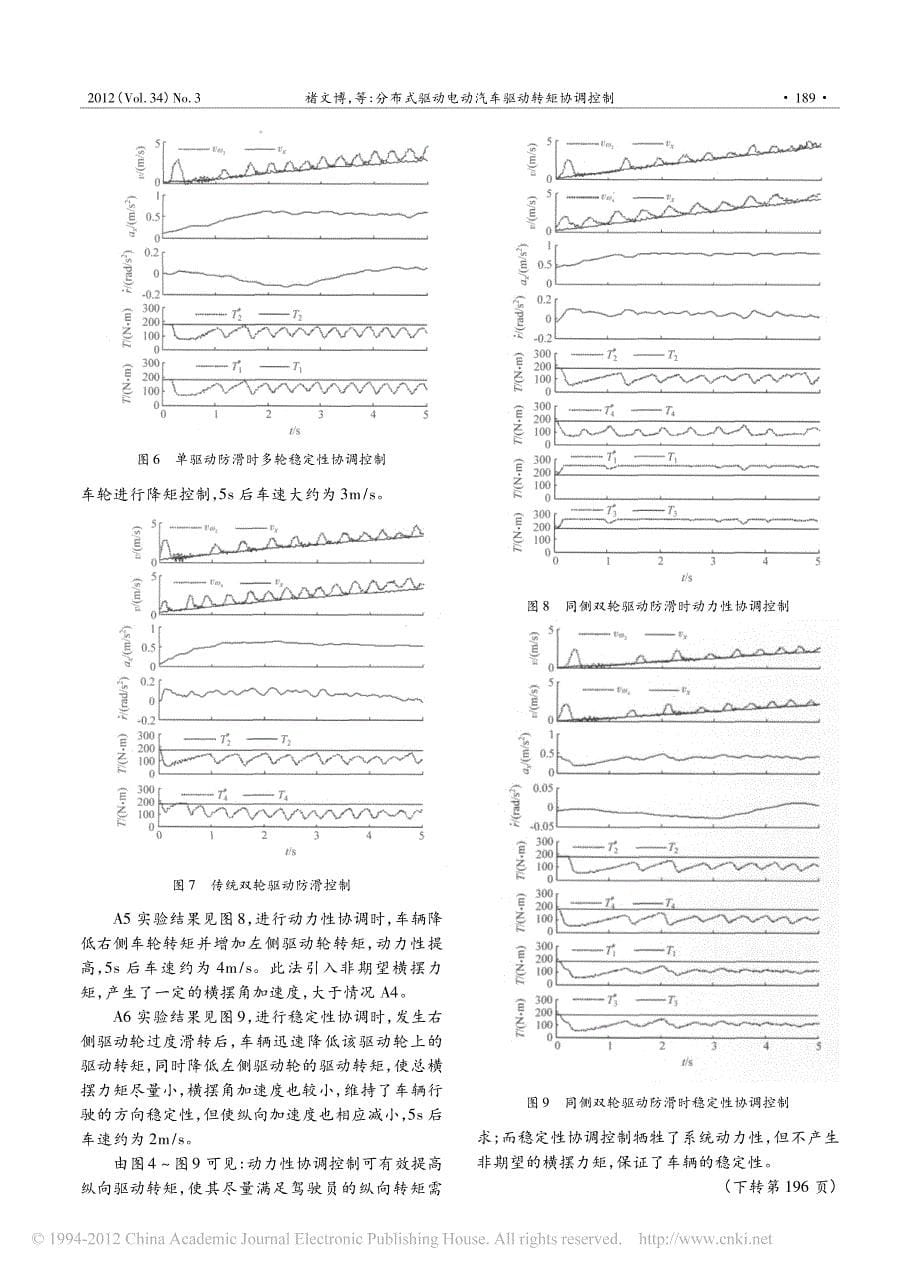 分布式驱动电动汽车驱动转矩协调控制_第5页