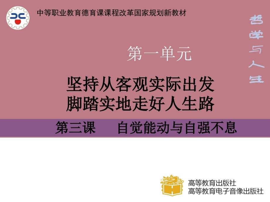 哲学中职能动自觉与自强不息_第5页