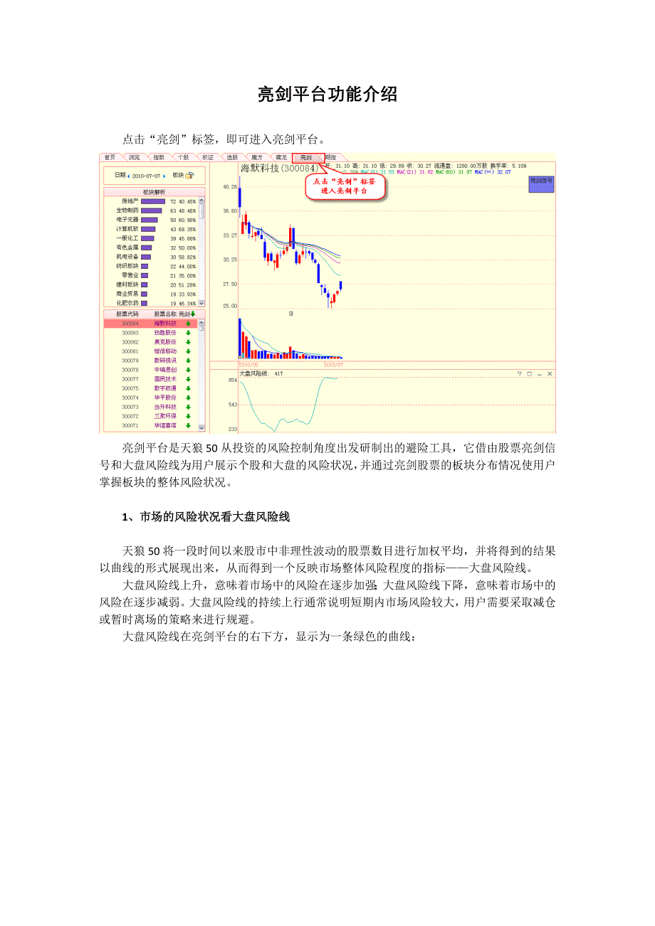 亮剑平台功能介绍_第1页