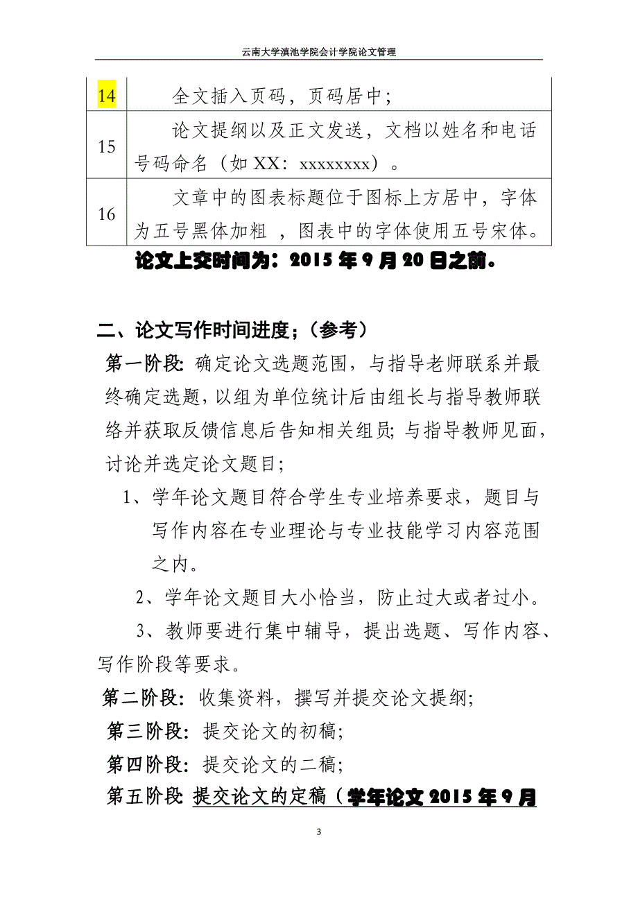 云南大学滇池学院会计学院关于论文写作的相关注意事项_第3页