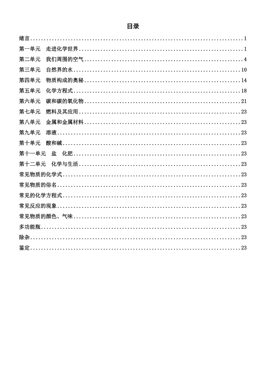 人教版九年级化学复习提纲(最好的)_第2页