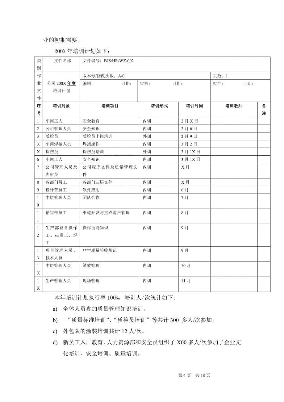 人力资源部年度工作总结及规划(DOC_18页)_第5页