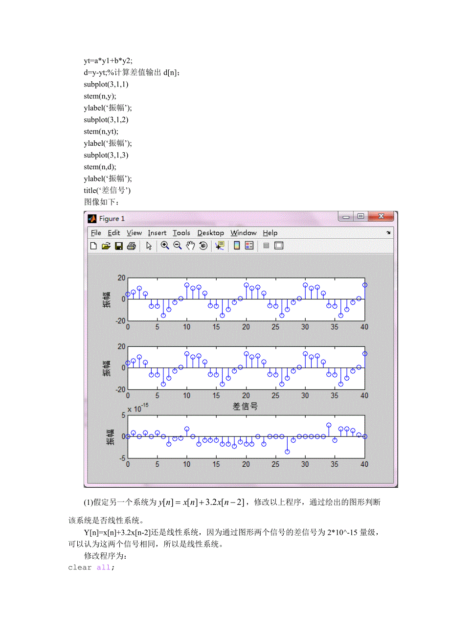 信号与系统实验报告2_第4页