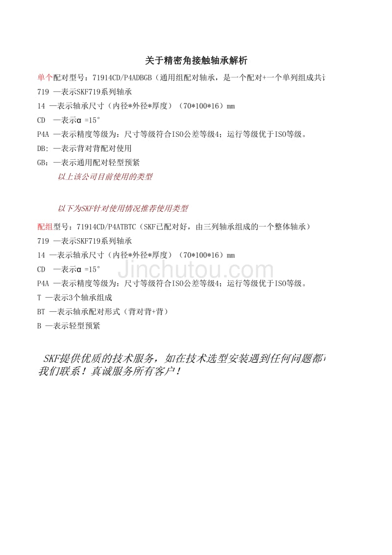 SKF精密轴承解析_第1页