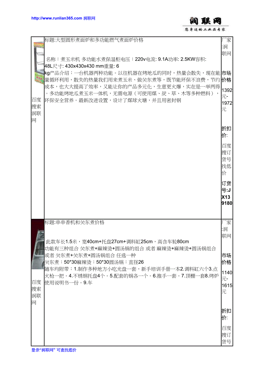 大型圆形煮面炉和麻辣烫煮面炉价格_第3页