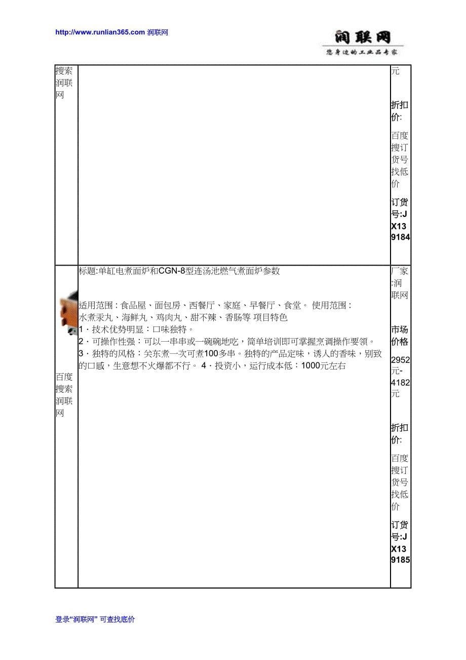 大型圆形煮面炉和麻辣烫煮面炉价格_第5页