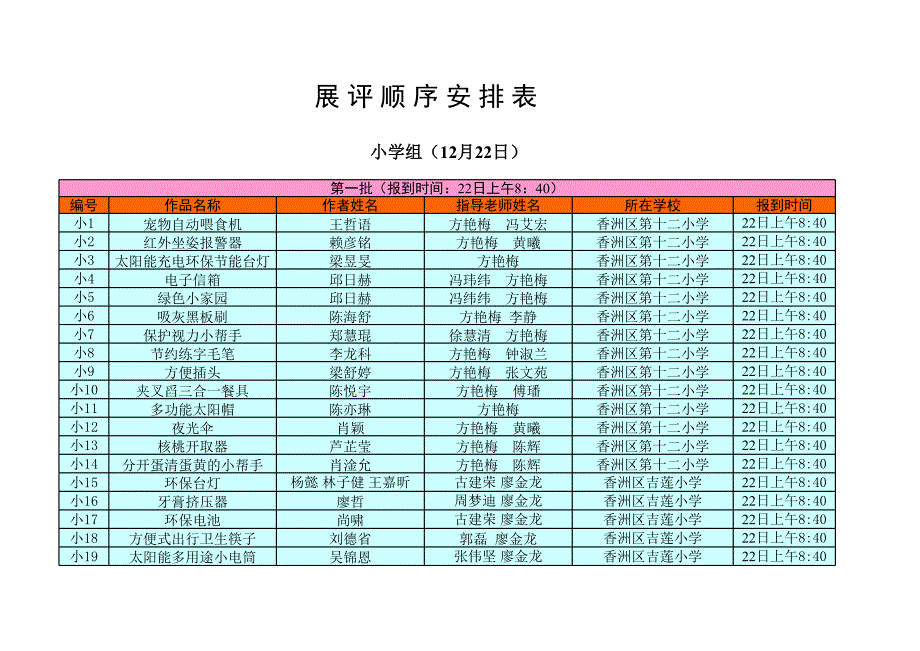 展评顺序安排_第1页