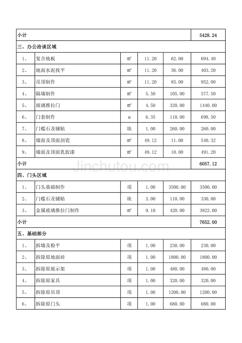 店面装修报价_第2页