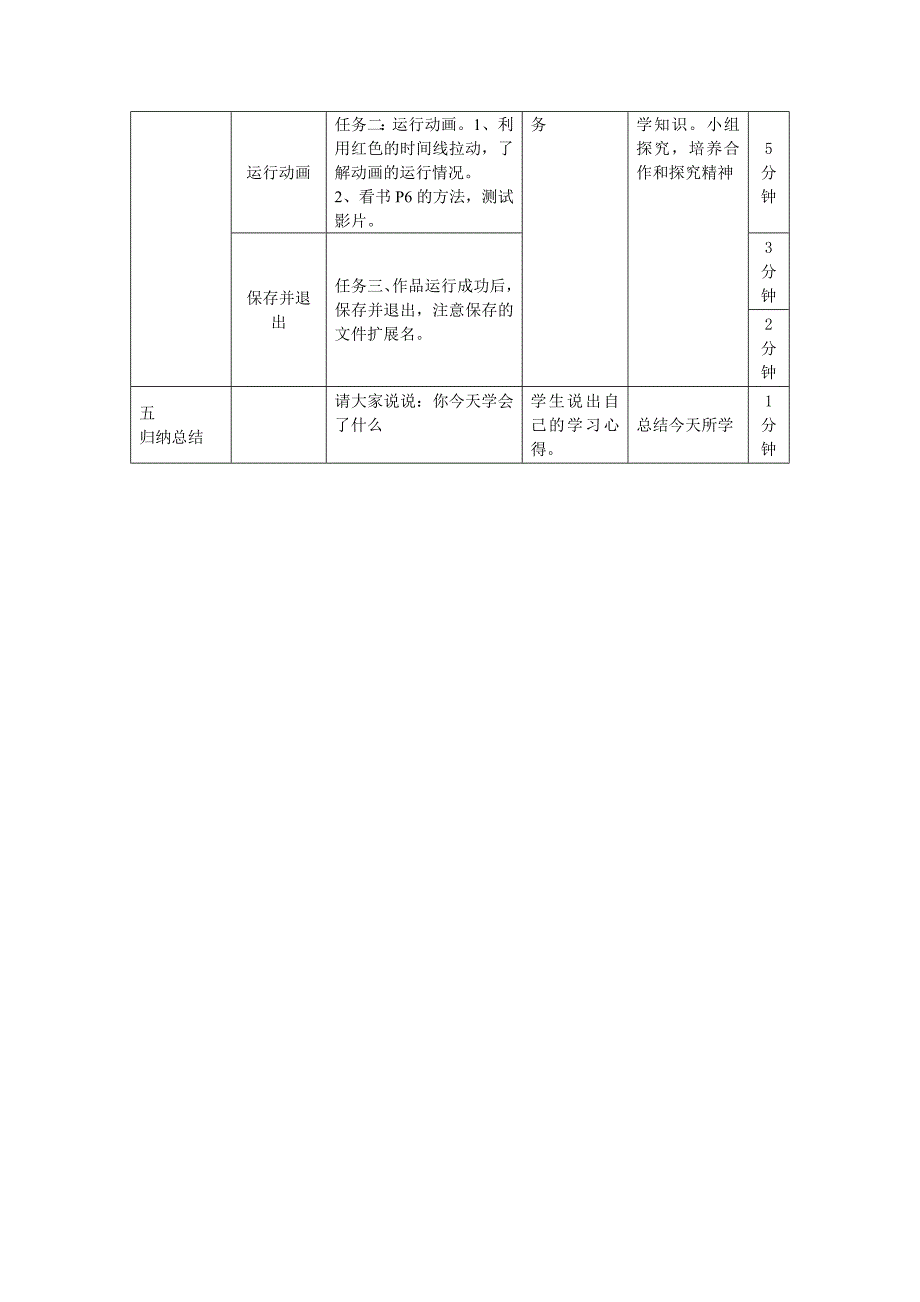 第1课小学六年级上册信息技术第一课进入动画新天地教学设计_第3页