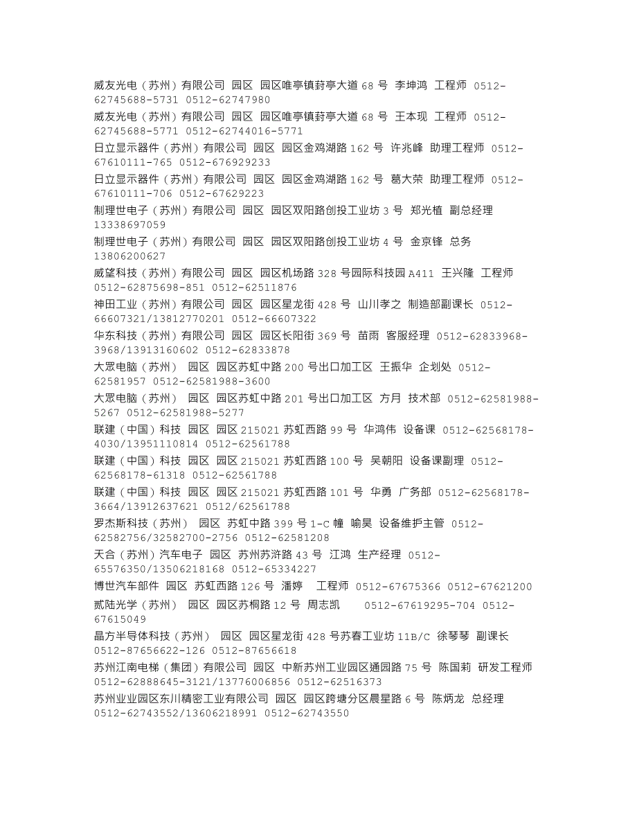 家电 电子企业信息_第3页