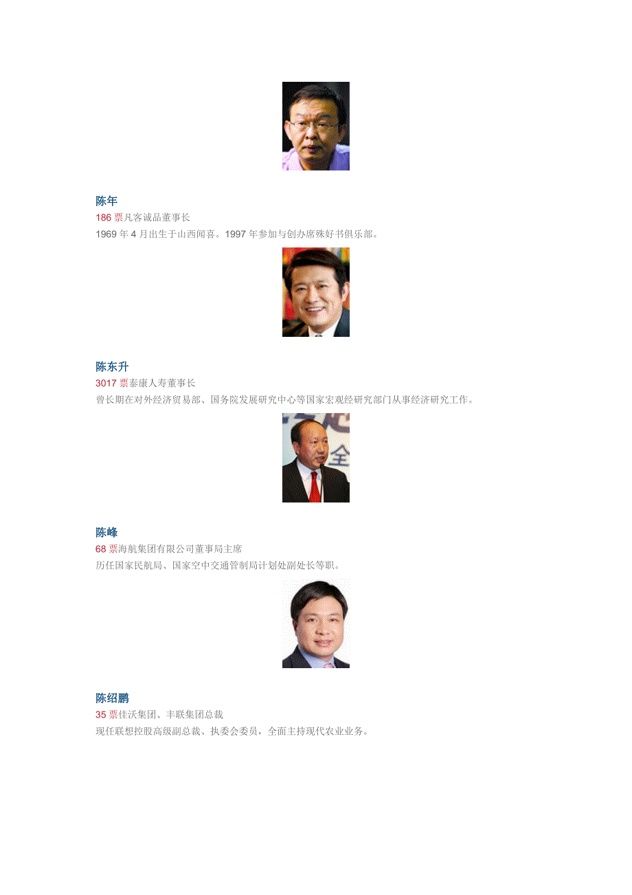 2013华人经济领袖百强人选_第2页