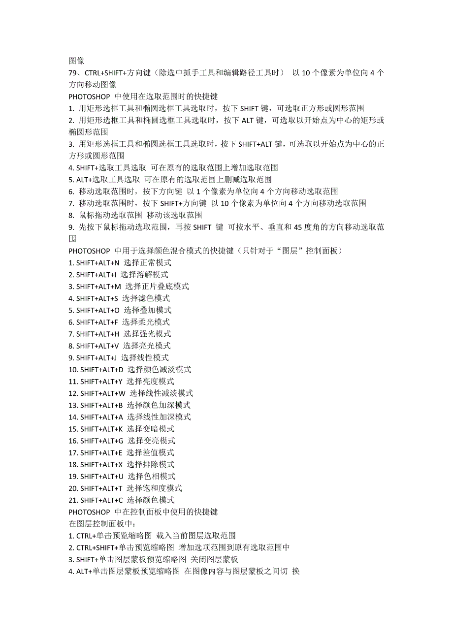 photoshop快捷键大全_第3页