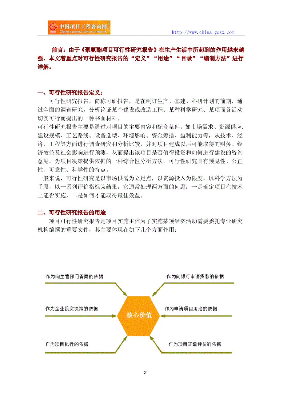 聚氨酯项目可行性研究报告08913_第2页