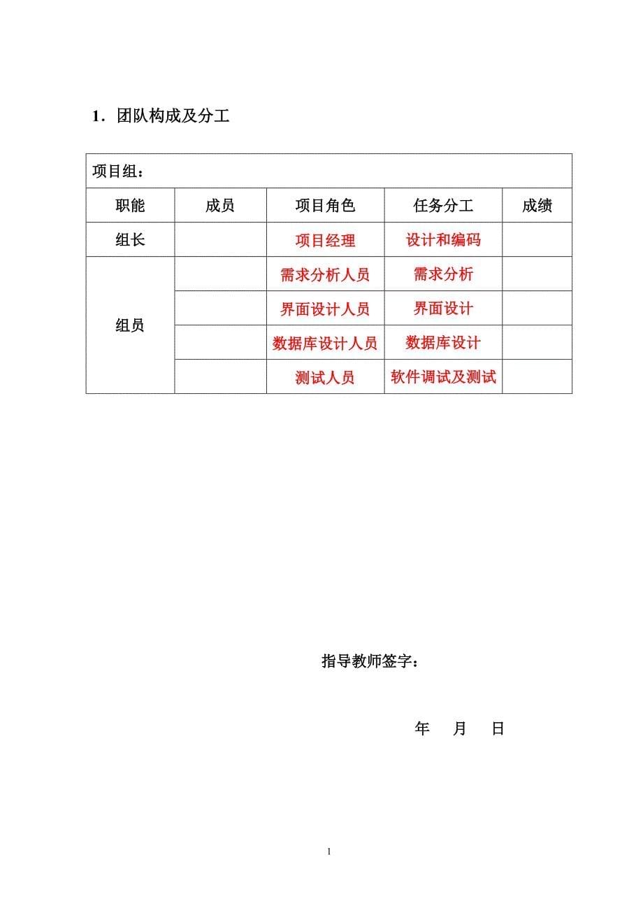 电子商务网站开发实训报告模板_第5页