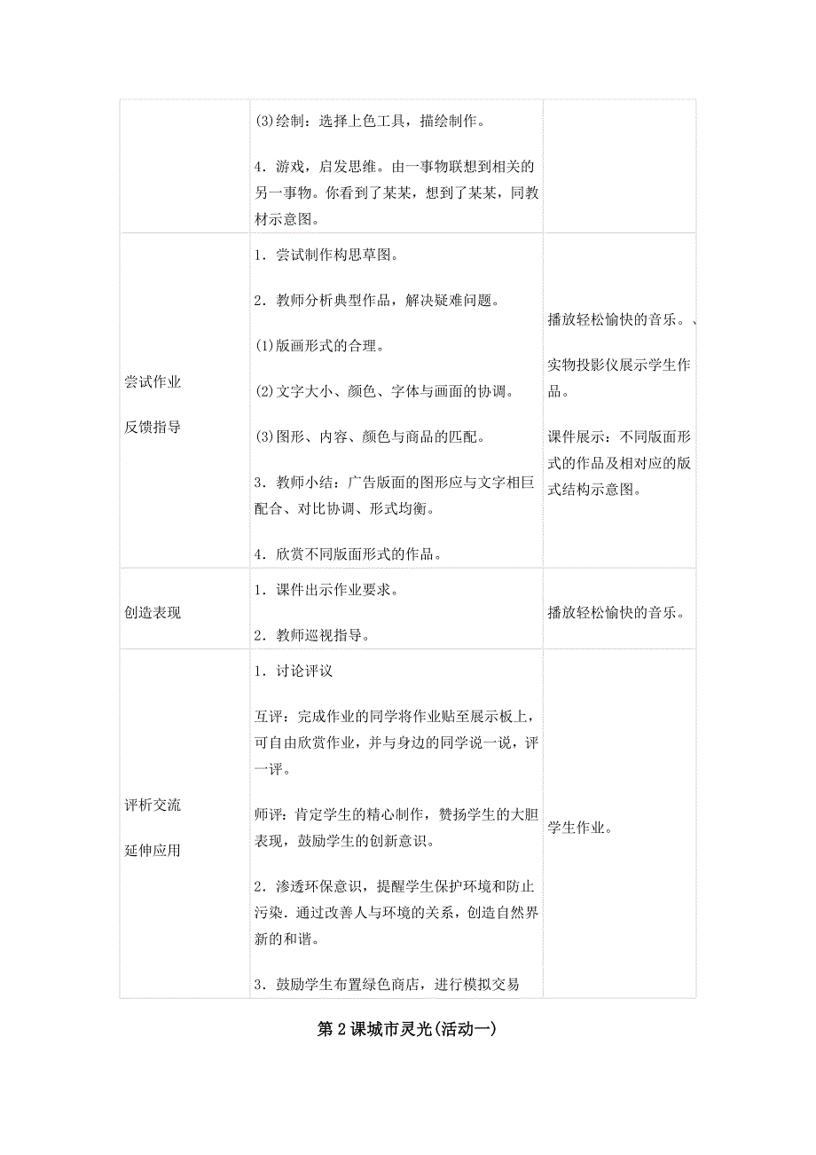 湘版六年级(下)教案_第4页