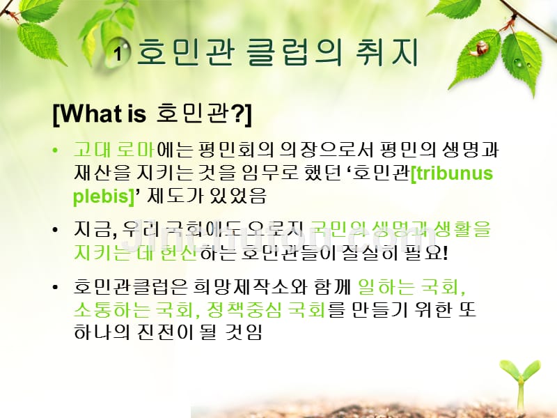 绿色韩国春天漂亮模板_第3页