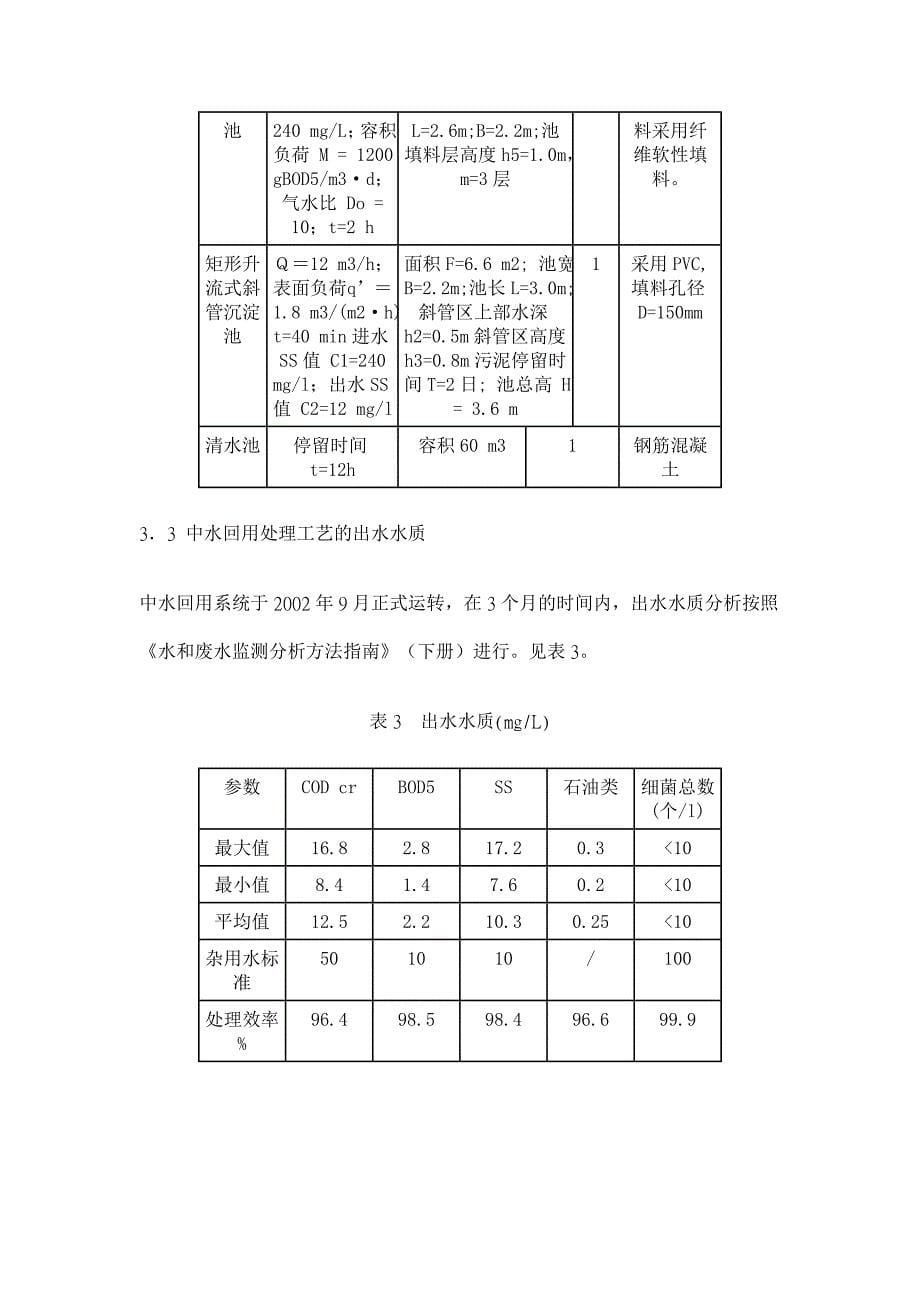 校院小区中水回用工程设计【环境工程论文】_第5页