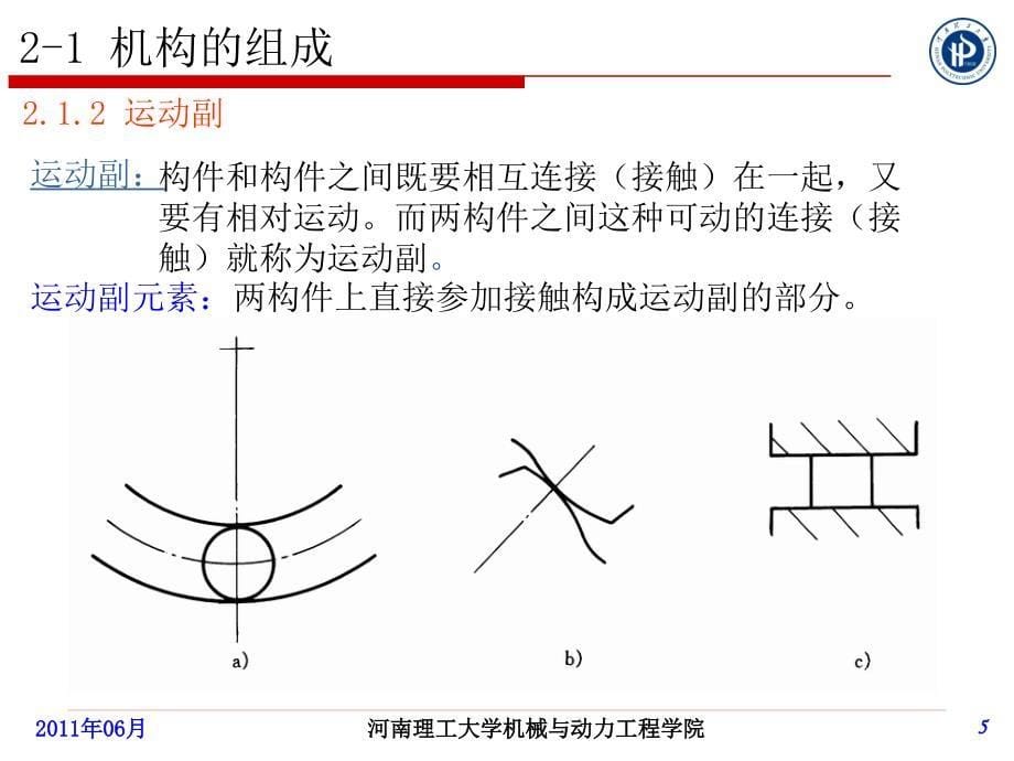 第2章平面机构运动简图及自由度计算_第5页