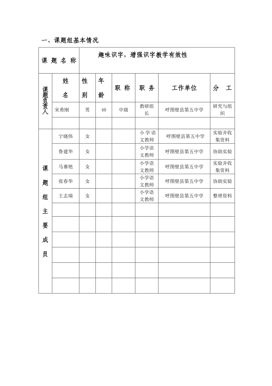 州级教科研小课题立项申请书_第2页