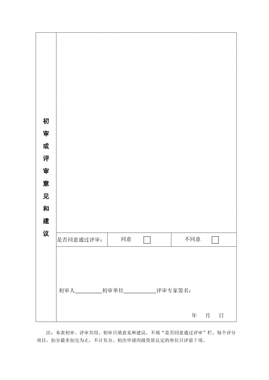 防雷工程专业施工乙丙级资质评分条件评审表_第4页